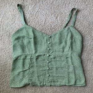 Abercrombie & Fitch Ruched Tank Top